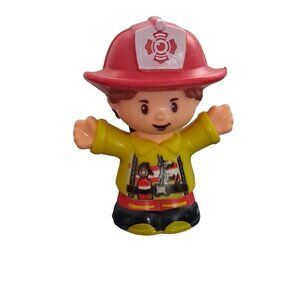 Replacement Part Little People Fire Truck Fisher Price Fire Girl Helping Others